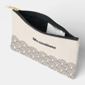 Houtskool Cement Boogjes Glam Kleine Accessoire Po Etui (Open)