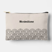 Houtskool Cement Boogjes Glam Kleine Accessoire Po Etui (Voorkant)