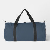 Houtskool Duffle Bag – Minimale look, Max Space Plunjezak (Voorkant)
