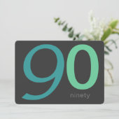 Houtskool en de Blauwe Uitnodiging van de (Staand voorkant)