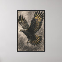 Houtskool en Gold Hawk tijdens de vlucht