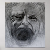 houtskool en potlood op papier poster (Voorkant)