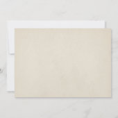 Houtskool geschetste Italiaanse wijnmakerij Save t Save The Date (Achterkant)