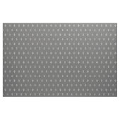 Houtskool Grijs Anker Print - Aangepaste grootte Stof (Yard (91,4 cm))