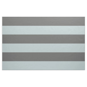 Houtskool Grijs en Cloud Wide Stripes Grootschalig Stof