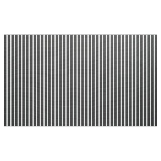 houtskool, grijs en wit strepe verbinding stof (Yard (91,4 cm))
