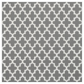 Houtskool Grijs Marokkaans Print Stof (Swatch)