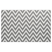 Houtskool Grijs Modern Chevron Grote Schaal Stof (Fat Quarter)