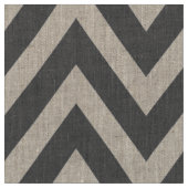 Houtskool Grijs Modern Chevron Grote Schaal Stof (Close Up)