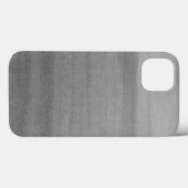 Houtskool Grijs Waterverf Ombre Patroon Case-Mate iPhone Case (Achterkant (horizontaal))