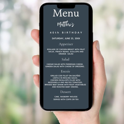 Houtskool grijze foto leuke weetjes verjaardagsmen kaart