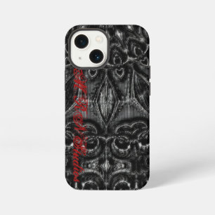 Houtskool Mandala iPhone 13 Mini Hoesje