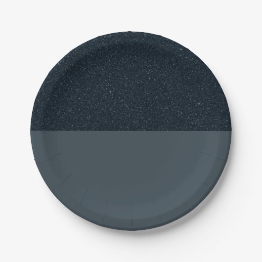 Houtskool Noise Half-Top Party Bord - (Voorkant)