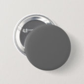 houtskool ronde button 5,7 cm (Voorkant /achterkant)