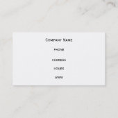 Houtskool Stippen Visitekaartje (Achterkant)