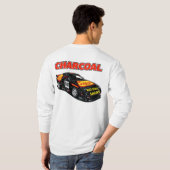 Houtskool T-shirt (Achterkant volledig)