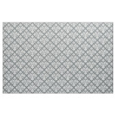 Houtskool, wit patroon Damask #3 Maat6 Stof (Fat Quarter)