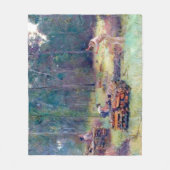 Houtskoolbranders Hout Splitters Tom Roberts 1886 Fleece Deken (Voorkant)