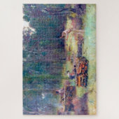 Houtskoolbranders Houtklievers Tom Roberts 1886   Legpuzzel (Verticaal)