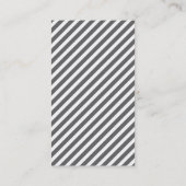 Houtskoolgrijs  anker verticaal visitekaartje (Achterkant)