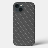 Houtskoolgrijs Case-Mate iPhone Case (Achterkant)