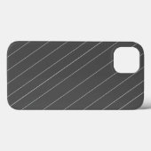Houtskoolgrijs Case-Mate iPhone Case (Achterkant (horizontaal))
