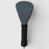 Houtskoolgrijs Golfheadcover (Voorkant)