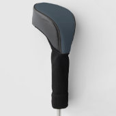 Houtskoolgrijs Golfheadcover (Schuin)