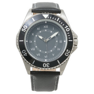 Houtskoolgrijs Horloge