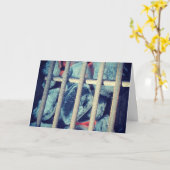 "Houtskoolgrill" Beterschapkaart Kaart (Gele Bloem)