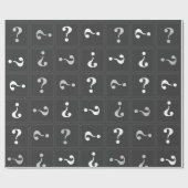 houtskoolmysterie cadeaupapier (Vlak)