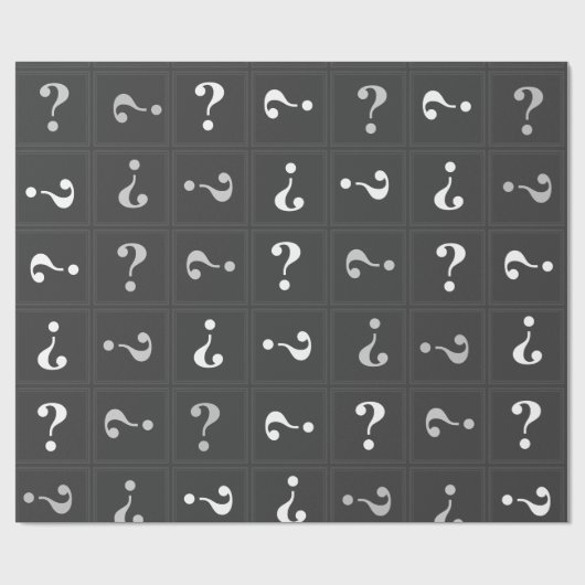 houtskoolmysterie cadeaupapier (Vlak)