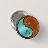 Houtslang Ronde Button 3,2 Cm (Voorkant /achterkant)