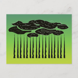 houtsnede briefkaart