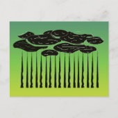 houtsnede briefkaart (Voorkant)