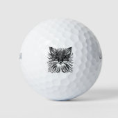 houtsnede golfballen (Voorkant)
