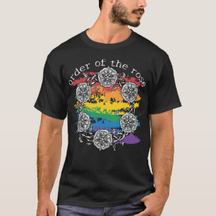 Houtsnede Orde van de Roos T-shirt