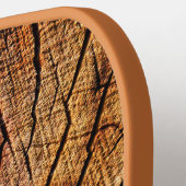 houtsnede pickleball paddle (Links Detail)