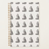 Houtsnede Trouwpaar door Julie de Graag 2022 Planner (Voorkant)