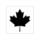 Houtsnede Vlag van Canada Rubber Stamp Rubberstempel (Afrduk)