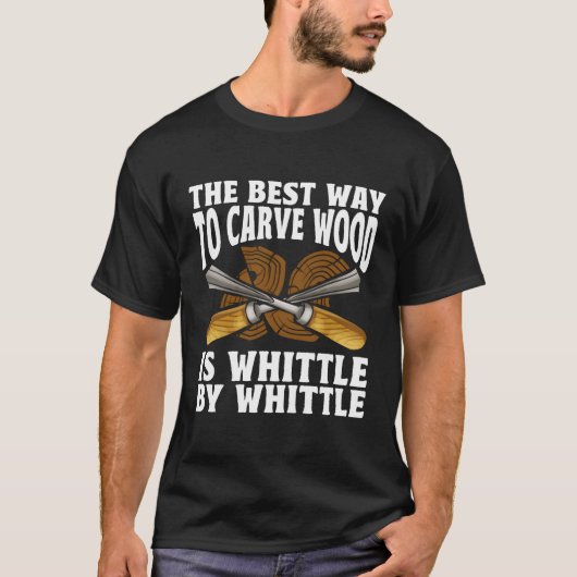 Houtsnijwerk T-shirt (Voorkant)