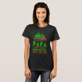 Houtsnijzaag in het bos t-shirt (Voorkant volledig)
