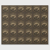 Houtsnip  cadeaupapier (Vlak)