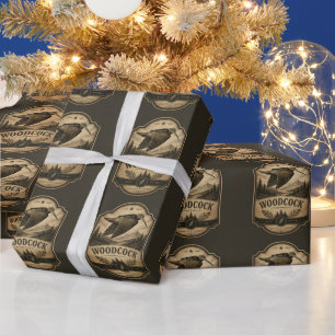 Houtsnip cadeaupapier