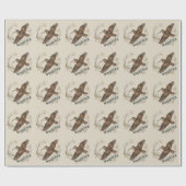 Houtsnip Cadeaupapier (Vlak)