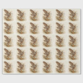 Houtsnip Cadeaupapier (Vlak)
