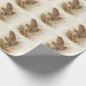 Houtsnip Cadeaupapier (Hoek)