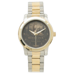 Houtsnip horloge