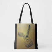 Houtsnip in vlucht tote bag (Voorkant)