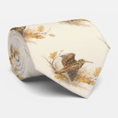 Houtsnip jagen stropdas (Opgerold)